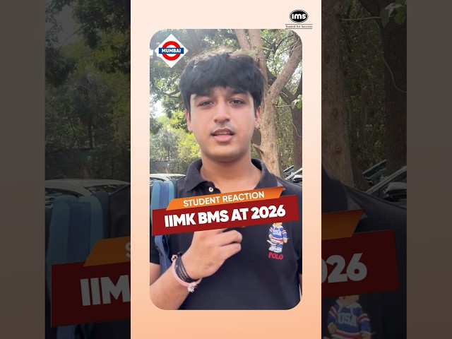 IIMK BMS AT 2026 Paper Student Reaction😯#shorts #iimkozhikode