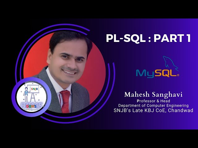 PL-SQL Basics, Procedure, Function and Cursor (Implicit and Explicit)