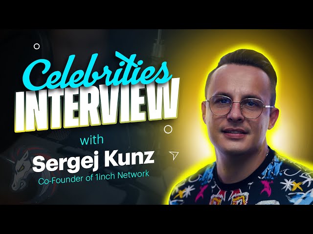 "I Was Sleeping in The Office": Sergej Kunz, Co-Founder of 1inch Network @ETHDubai 2023🚀
