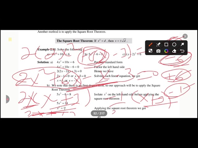 🔥 Chapter 2 Part 3: Quadratic Equations & Inequalities | Freshman Math 🇪🇹