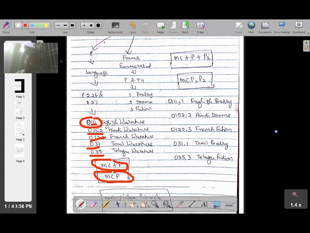 Colon Classification - Tutorial - Main Class 'O' Literature - Part One
