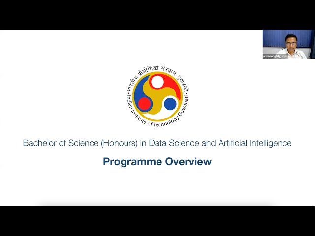 IIT Guwahati BSc in Data Science & Artificial Intelligence Webinar