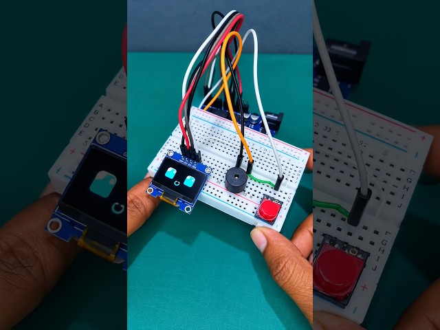 🤖 Touch-Controlled Arduino Desk Buddy! #shorts