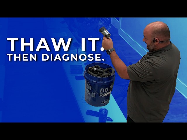 How to Thaw and Diagnose a Frozen Walk-In Evaporator