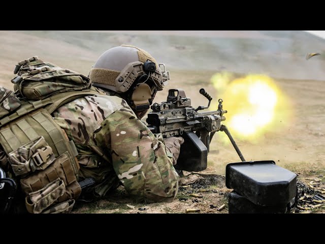 U.S. Air Force Special Ops Carry Out A Live Fire Exercise