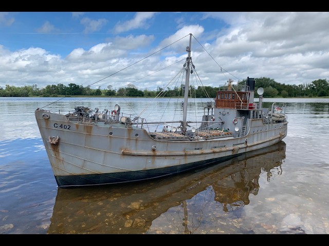 1/32 scale model RC boat - Mountfleet coaster - full build