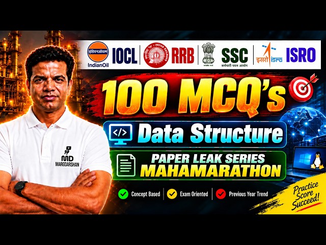 Data Structure for ISRO Exam 2026 | CSE | GATE 2026 | SSC IMD | RRB