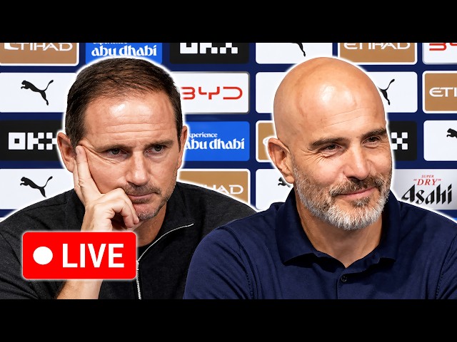 🔴 LIVE | Enzo Maresca and Frank Lampard post-match press conferences | Manchester City 1-0 Coventry