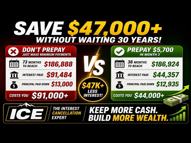 YOU DON'T NEED 30 YEARS TO SAVE $47,000 ON YOUR MORTGAGE