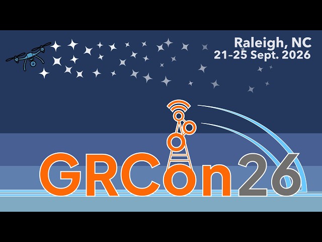 GRCon26 Wednesday Sessions