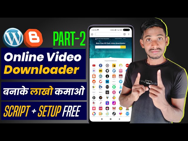 10 million traffic | How to make video downloader website | Video Downloader website kaise banaye