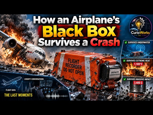 How an Airplane’s Black Box Survives a Crash ✈️ | Explained