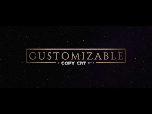 FREE Rogue One Template for FCP X