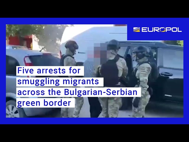 Five arrests for smuggling migrants across the Bulgarian-Serbian green border