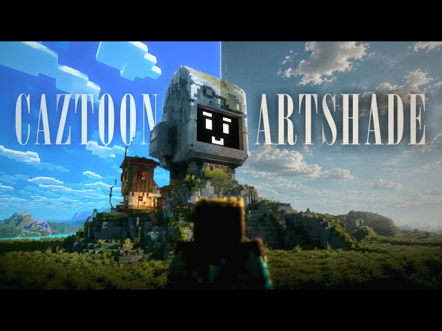 Minecraft Can Look Like THIS? | Caztoon vs Artshade