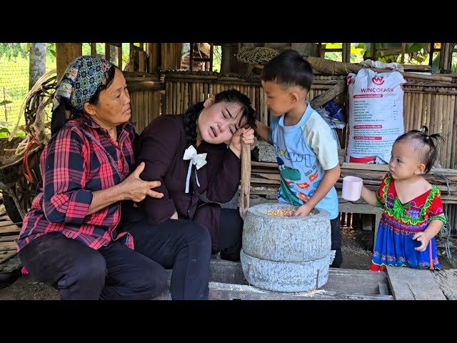 the burden of family responsibilities on the shoulders of a single mother