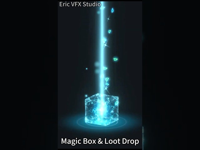 Unity Game VFX - Magic Box & Loot Drop  #gamevfx