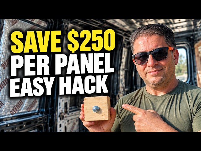Camper Van DIY: The Best Way to Brace Your Panels for a Solid Build