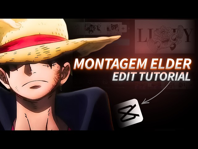 How to Make Montagem Elder Anime Edit in Capcut
