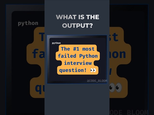 The Python Memory Trap That Ruins Beginner Code 🛑 #pythonprogramming #pythoninterviewquestions
