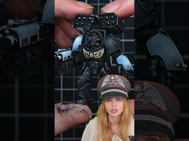 NMM for NOOBS! | Easy Non-Metallic Metal #warhammer40k #paintingminiatures #paintingminiatures