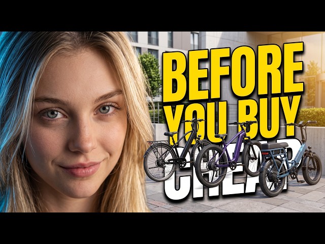 3 Cheap E-Bikes Tested: Which Ones Cut Corners?