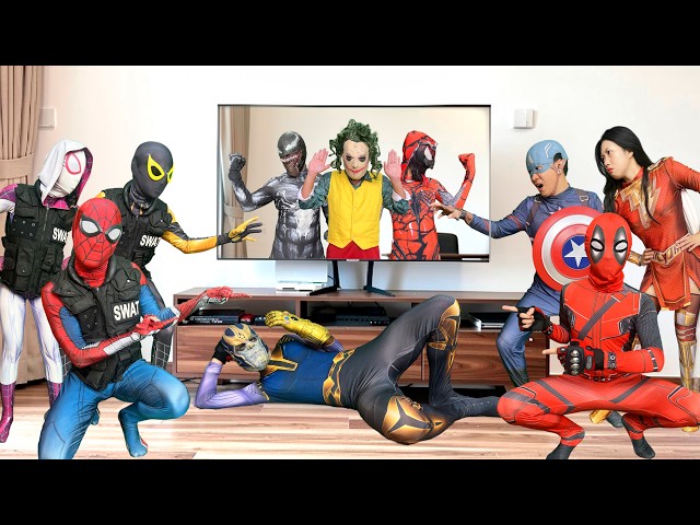 Siêu Nhân Nhện Bảo Vệ JOKER Khỏi Quái Vật Khổng Lồ?! Vén Màn Sự Thật!! Tổng Hợp Video Hành Động Hay