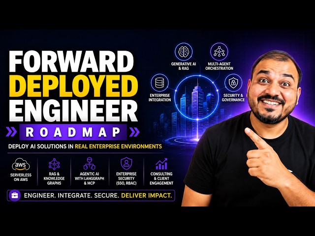 Complete AI Forward Deployed Engineer(FDE) Roadmap With Usecases