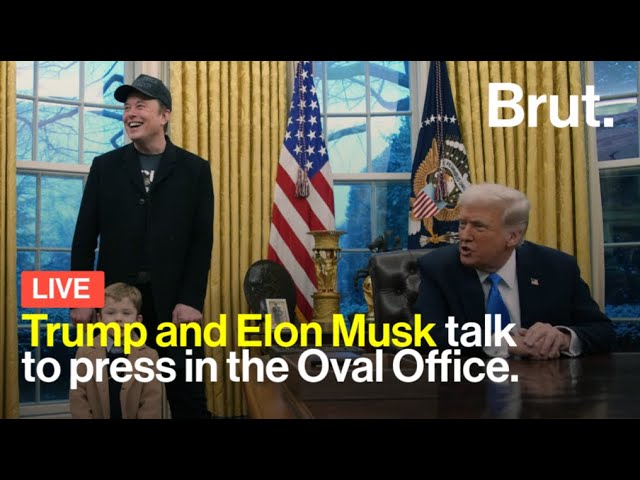 LIVE: Trump and Musk in the Oval Office