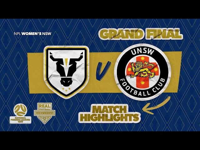 2026 NPL Women's NSW Grand Final Highlights - Bulls FC Academy v UNSW FC