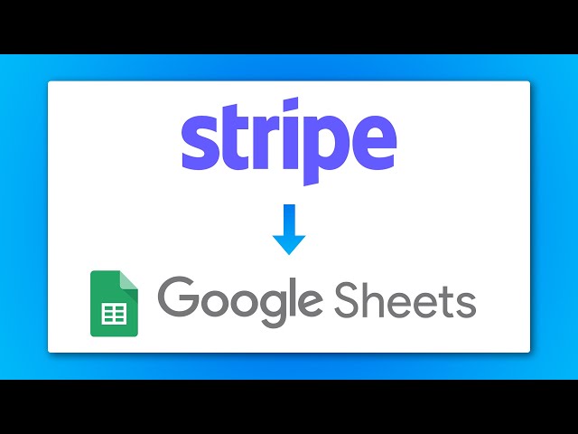 Create a spreadsheet from orders in stripe (using Zapier)
