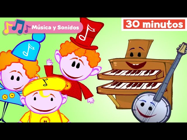 Las Notas Musicales | aprender instrumentos musicales | Sonidos para niños | Mi Primera Universidad