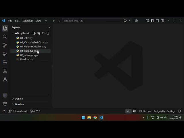 Operators in Python
