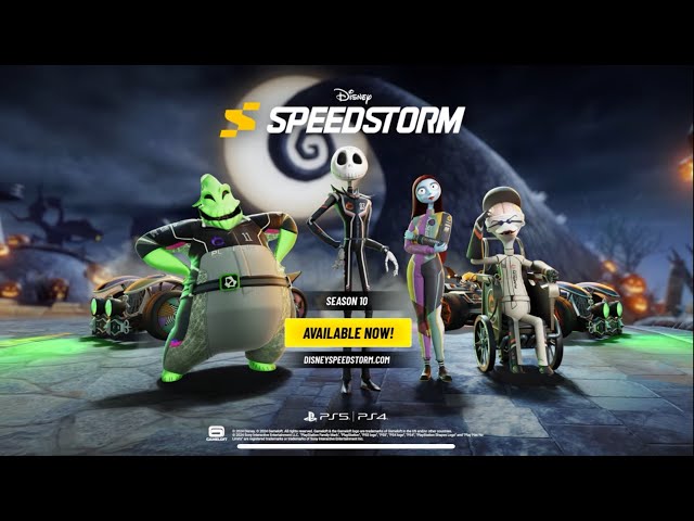 The Nightmare Before Christmas Disney Speedstorm Trailer