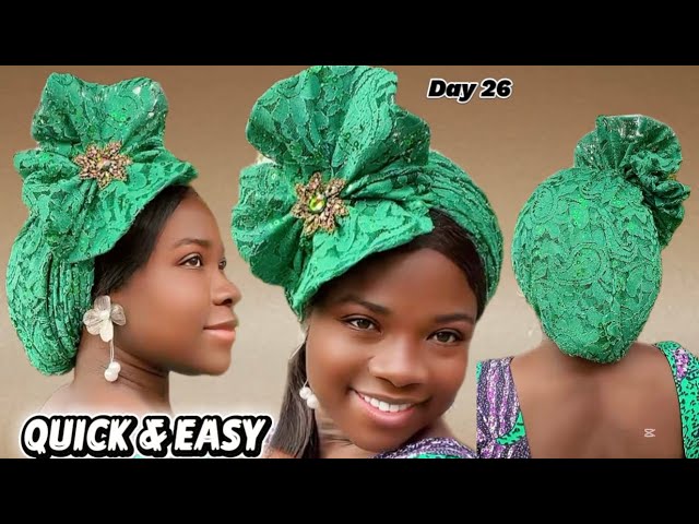QUICK & EASY TURBAN HEADWRAP || STEP BY STEP TUTORIAL 