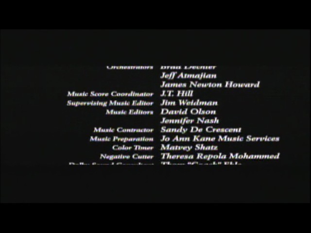 Runaway Bride (1999) End Credits (TMC 2026)