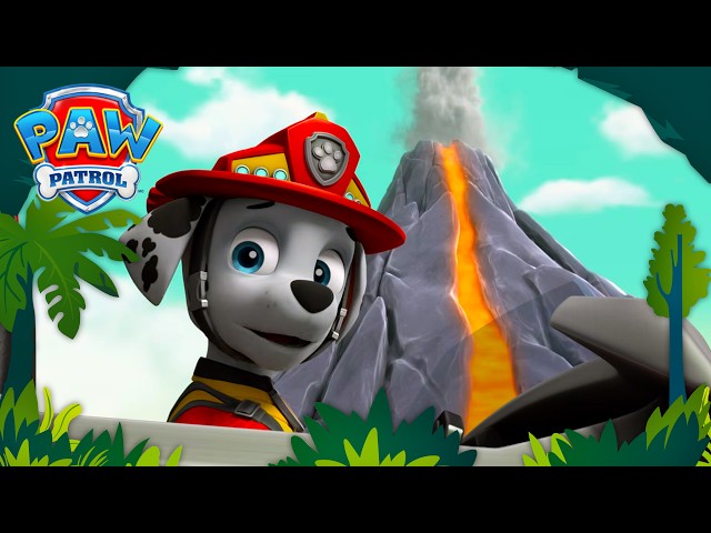 We Need to Get Out of Here! | PAW Patrol Dino Rescues 🦖