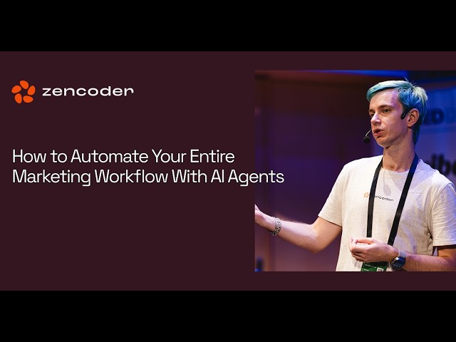 Automate Your Entire Marketing Workflow With AI | Zenflow Skills + Automations