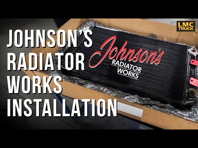 Johnson’s Radiator Works Install (Part #32-2953) — 1972 Chevy C10 Big Block