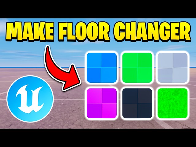 HOW TO CREATE FLOOR CHANGER IN UEFN | IN DEPTH TUTORIAL