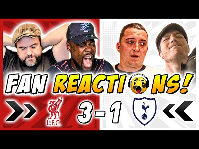 Spurs Fans DEVASTATED 😫 Reactions to Liverpool 3-1 Tottenham | Carabao Cup Fan Reactions