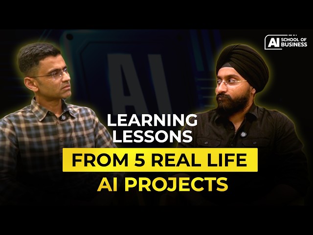 5 Real AI Projects & What They Taught Us | Dhaval Patel & Karandeep Grover