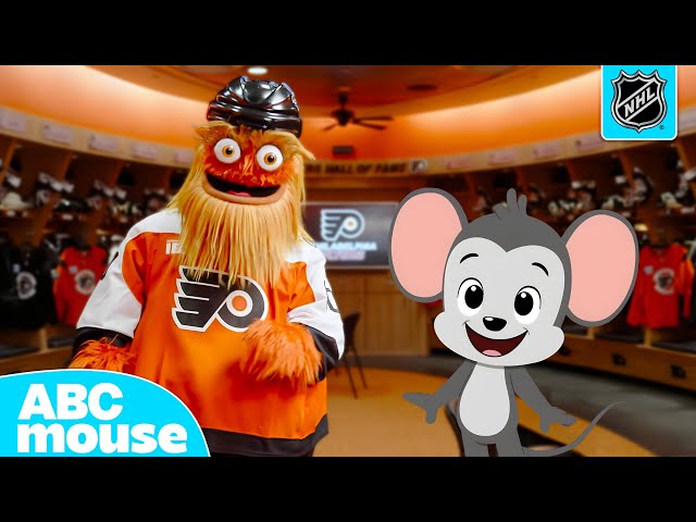 ABC Visits a Hockey Arena with Gritty 🧡🏒 | ABCmouse & @NHL Hockey Adventure for Kids