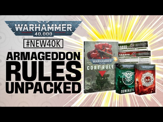 **NEW EDITION!** Warhammer 40k Armageddon Rules Review!