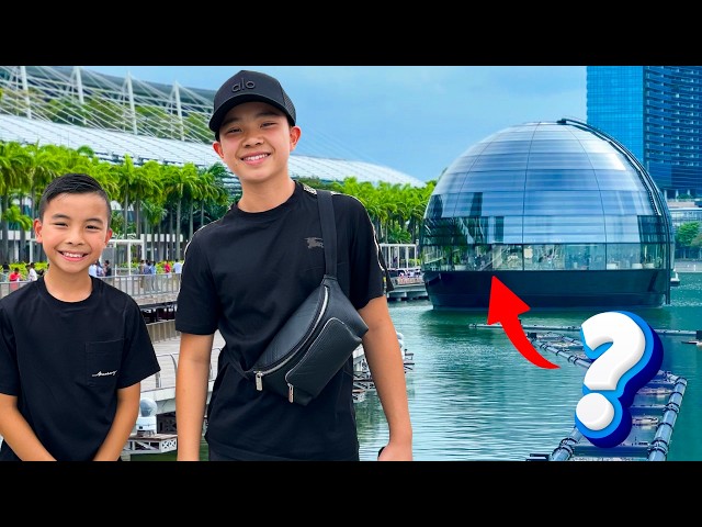 This Apple Store Is On The Water Singapore Vlog Calvin CKN