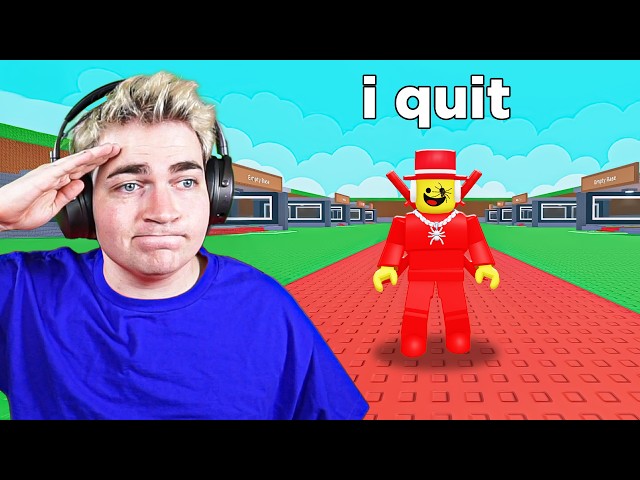 he quit..