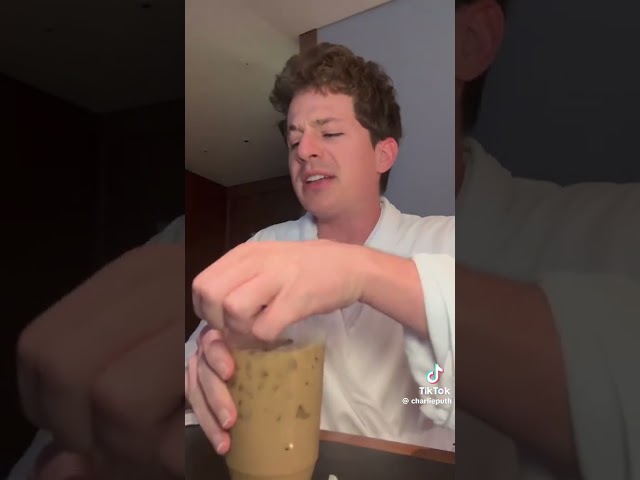 “Banana milk coffee in South Korea jet lag o’ clock!” Charlie Puth via TikTok | October 12, 2026