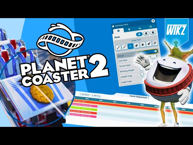 PLANET COASTER 2 NEWS - Switch & Drop Tracks Confirmed - Scenery Brush & New Pathing Tool