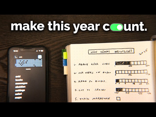 how I track and achieve my goals in 2026 (apps I use, journal setups)