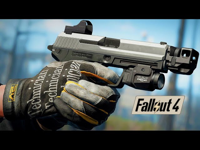 Showing off the HK USP! 🔴PC XBOX |Fallout 4 Mods|